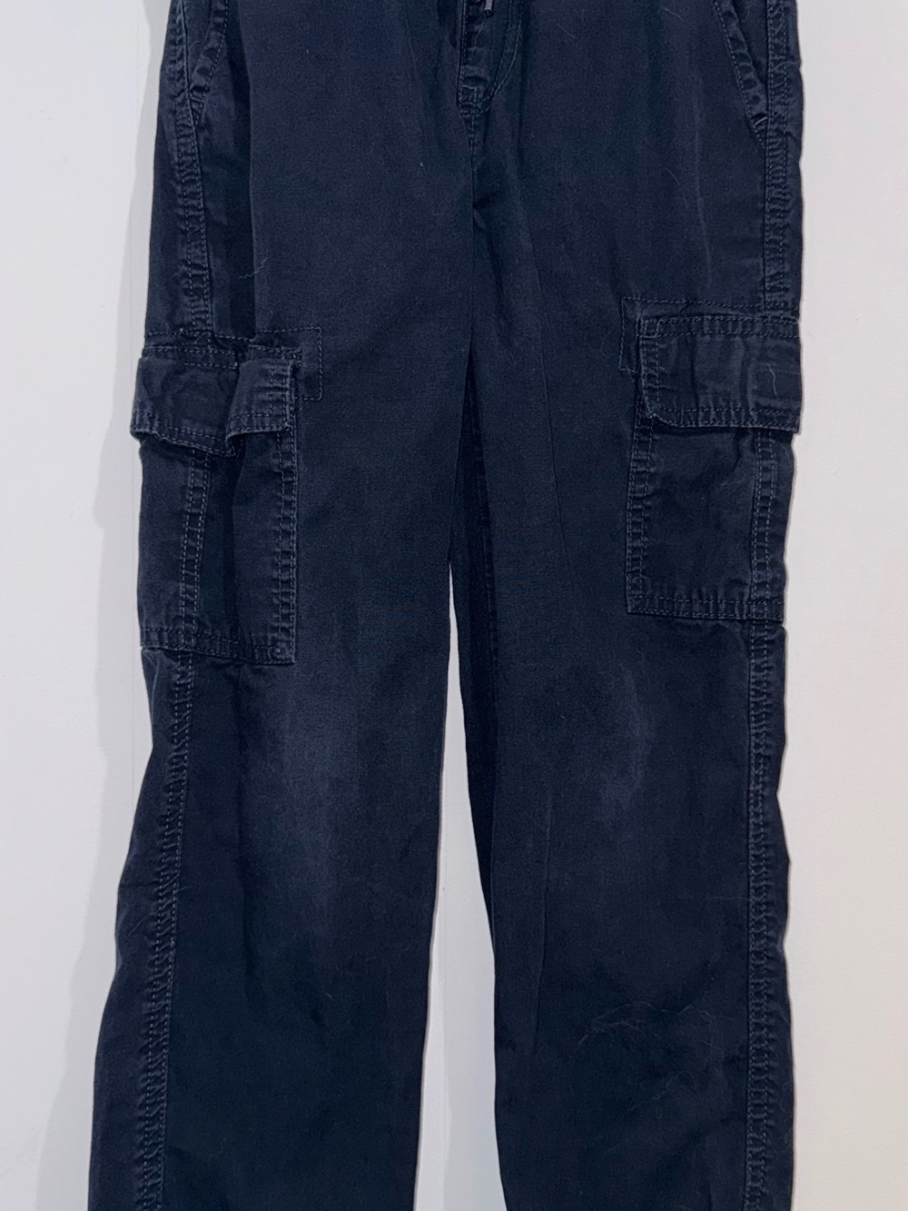 The Children's Place Boys Pull-On Cargo Pants Navy Size 7 EUC